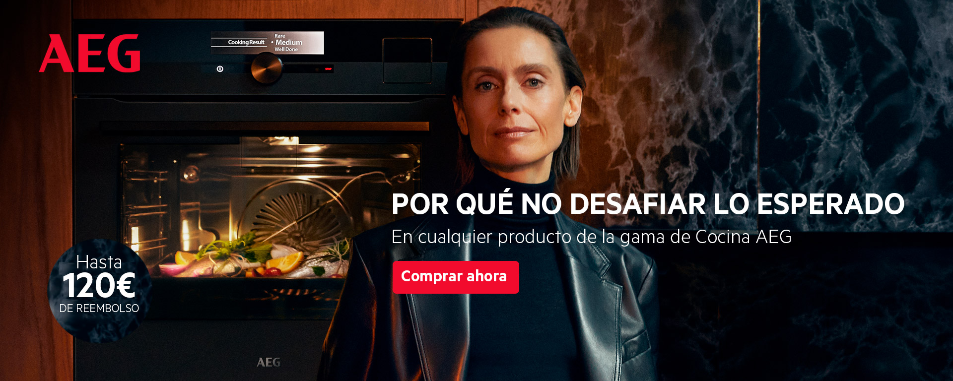 Llévate hasta 120 euros de reembolso por la compra de tu electrodoméstico de cocina AEG