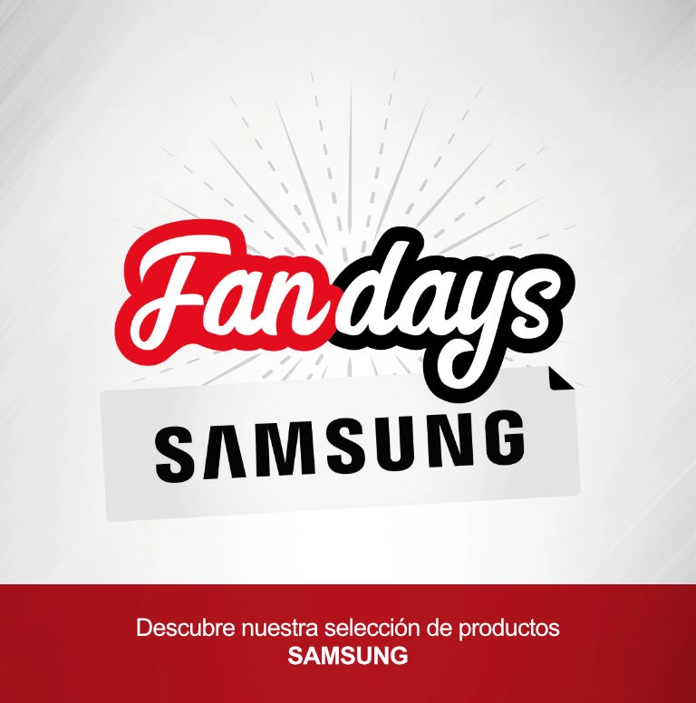 Llévate tu nuevo producto Samsung en los Fan Days