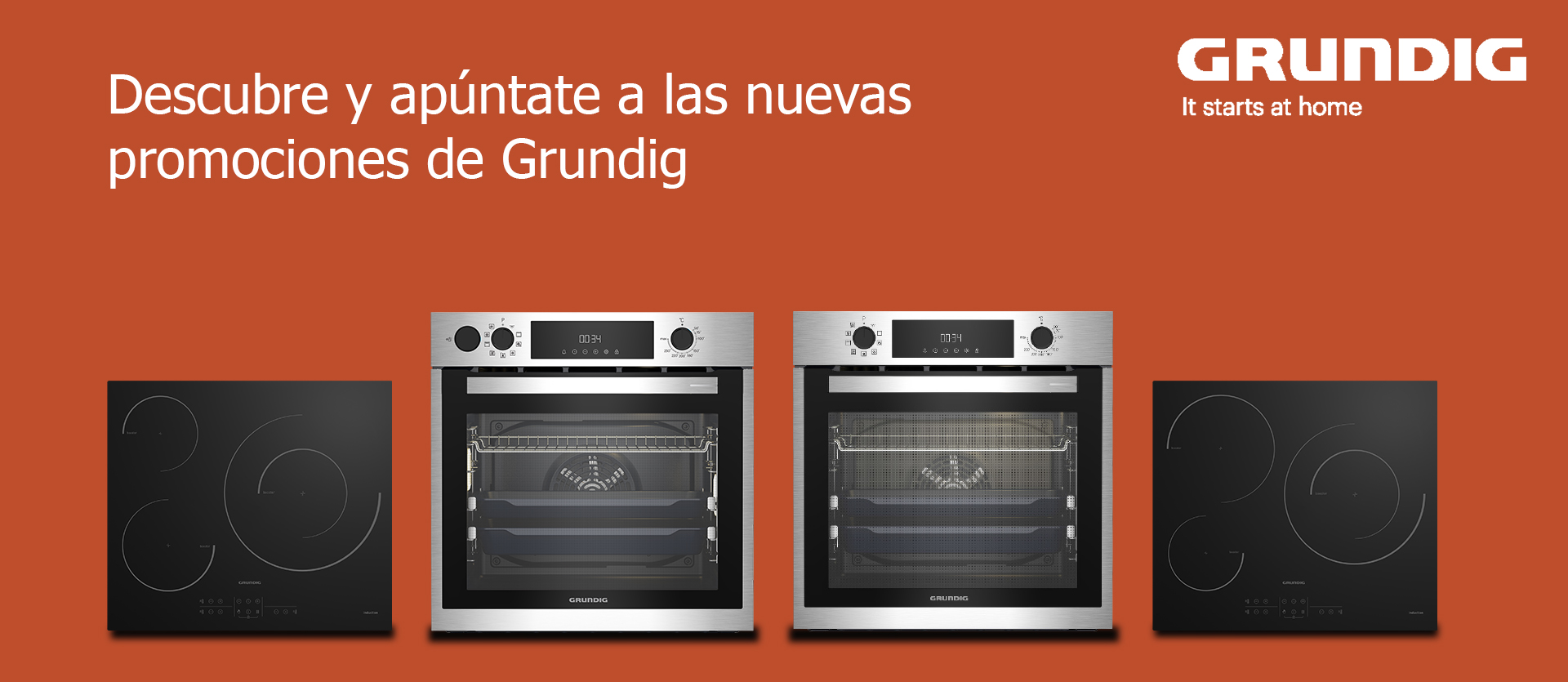 Llévate un regalo por la compra de un electrodoméstico Grundig