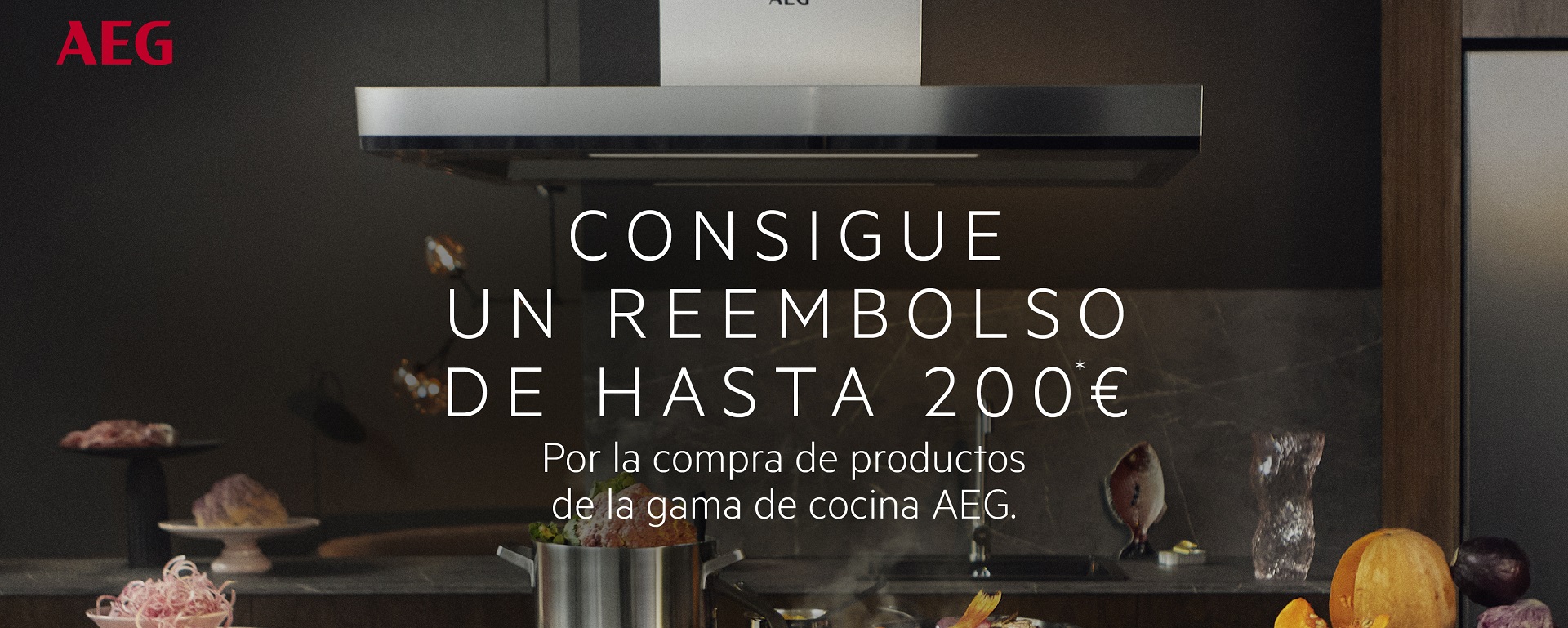 Llévate hasta 200 euros de reembolso por la compra de tu electrodoméstico de cocina AEG