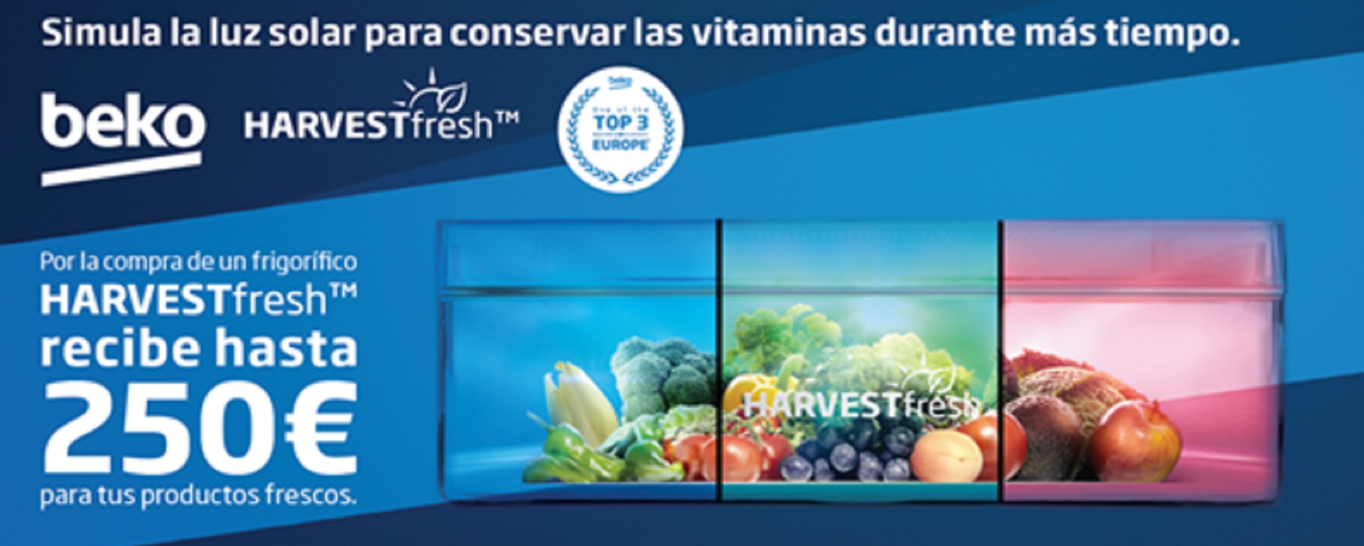 Llévate hasta 250 euros de reembolso por la compra de tu frigorífico Beko