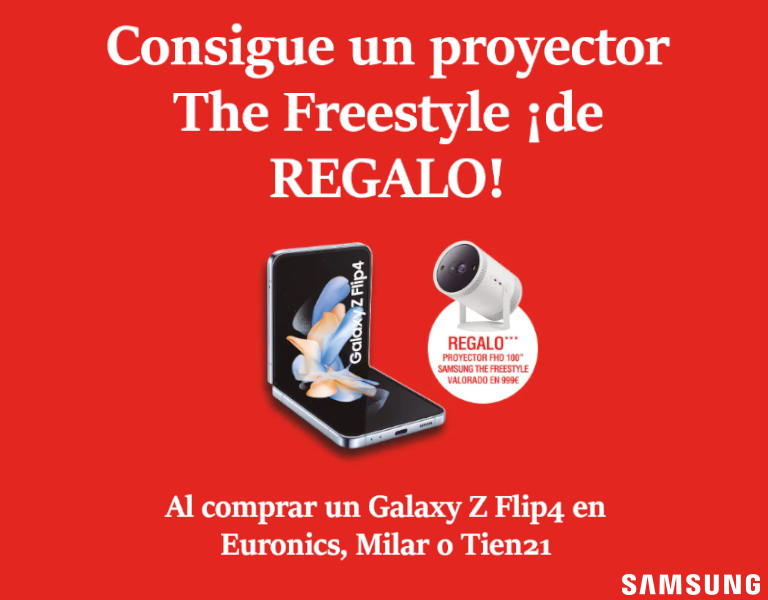 Consigue un proyector The Freestyle ¡de REGALO!