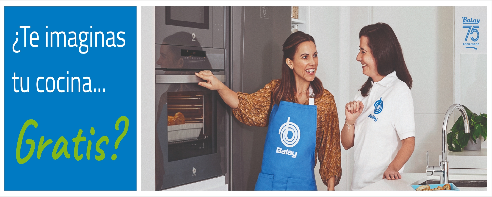 Compra tu electrodoméstico de cocina Balay y consigue uno de los muchos reembolsos que sortean