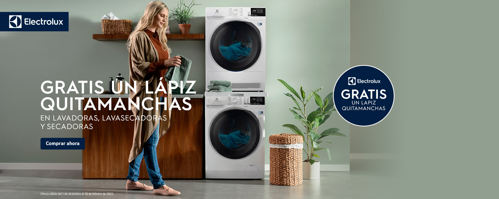 Llévate un regalo por la compra de tu electrodoméstico Electrolux