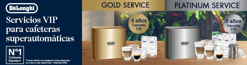 Consigue el servicio técnico express y un regalo de la mano de Delonghi al comprar una cafetera Superautomática
