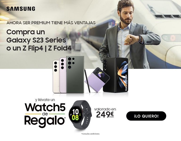 Llévate un Galaxy Watch5 con Galaxy S23 Series | Z4 Series
