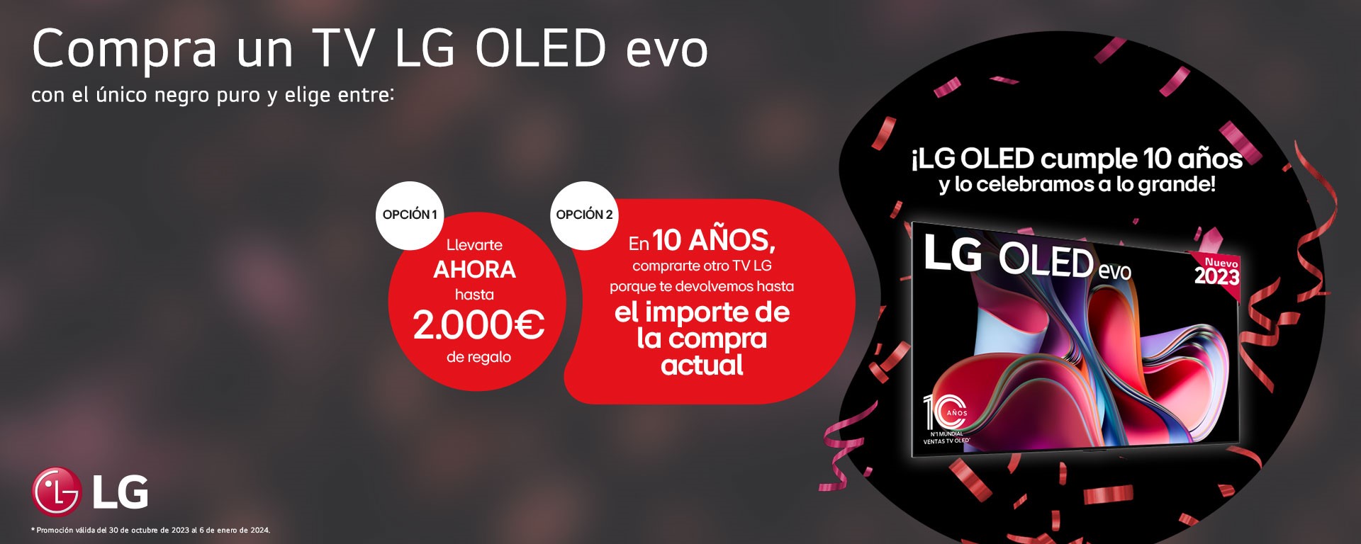 ¡LG OLED cumple 10 años y lo celebramos a lo grande!