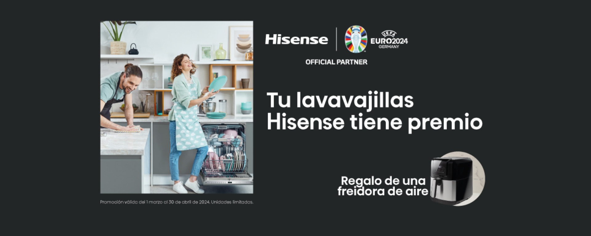 Tu lavavajillas Hisense tiene premio