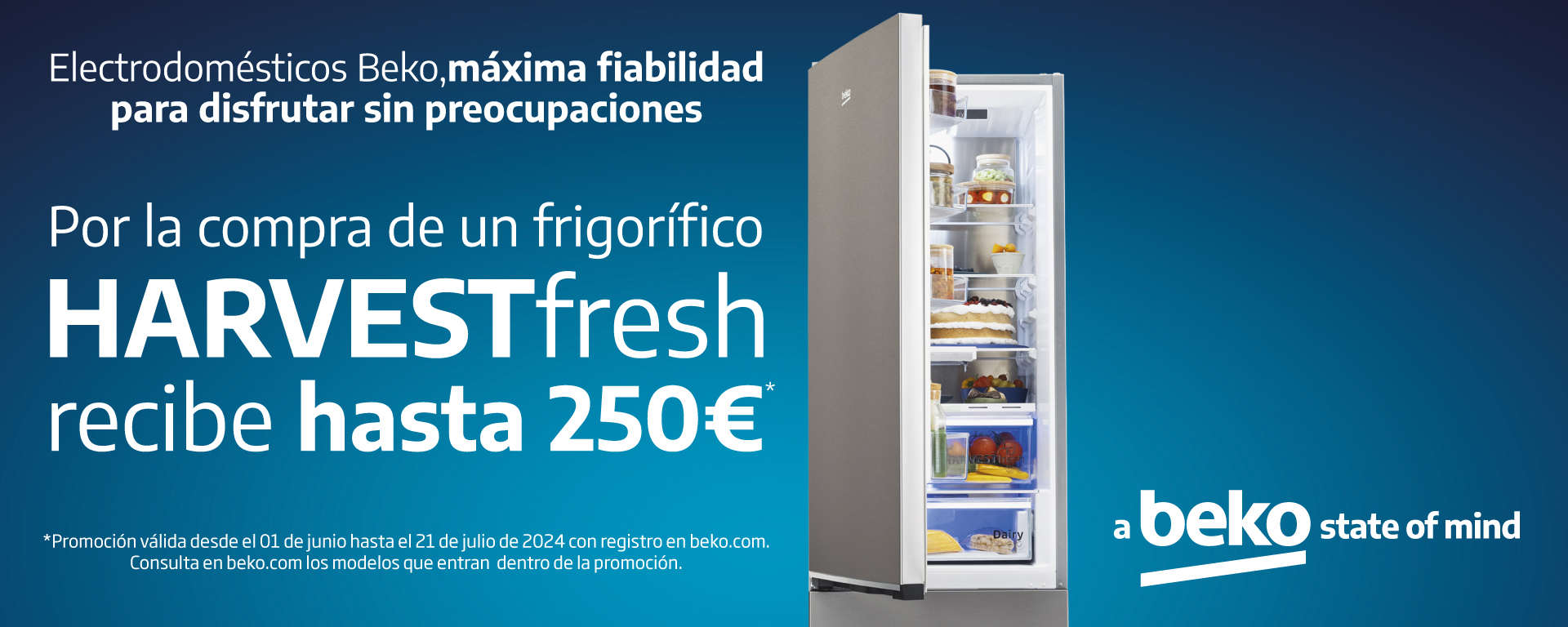 Beko, máxima fiabilidad  para disfrutar sin preocupaciones
