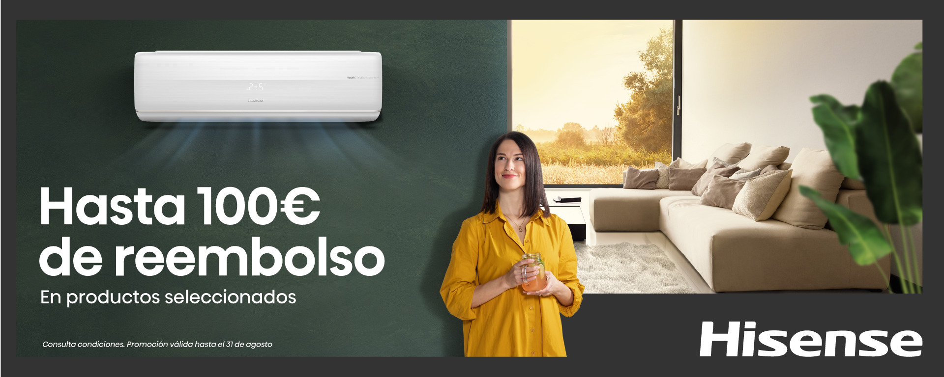 Reembolso Hisense Aire Acondicionado