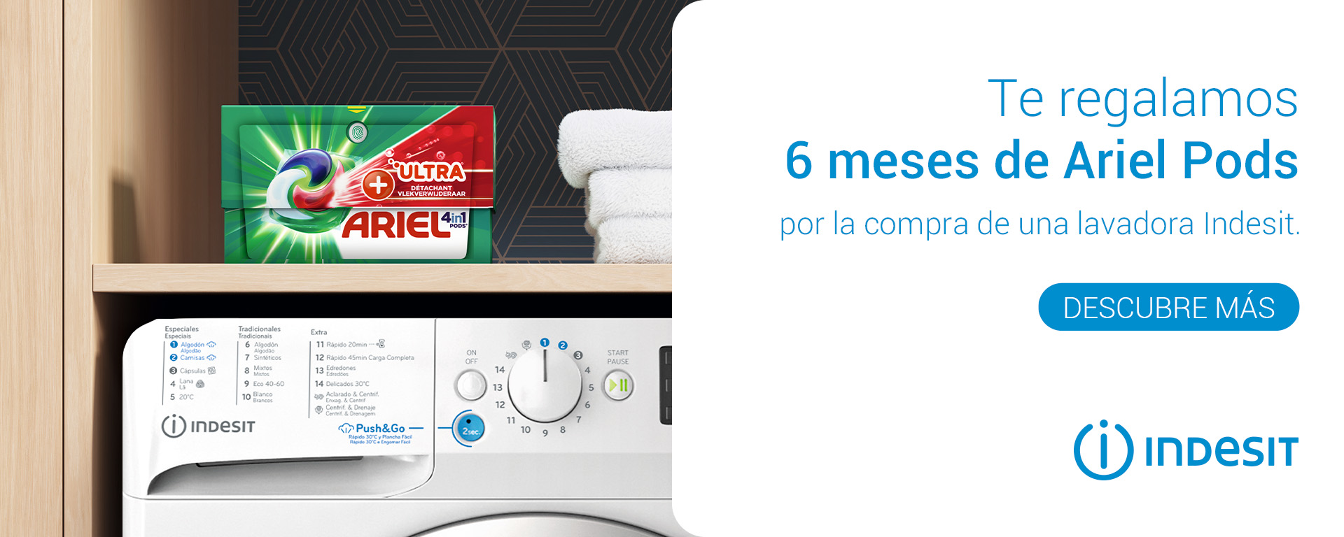 Regalo de 6 meses de Ariel Pods
