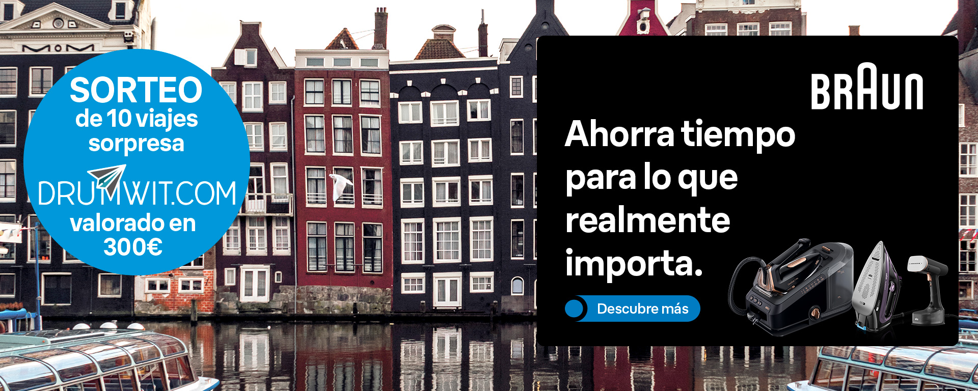 Sorteo 10 viajes con Braun