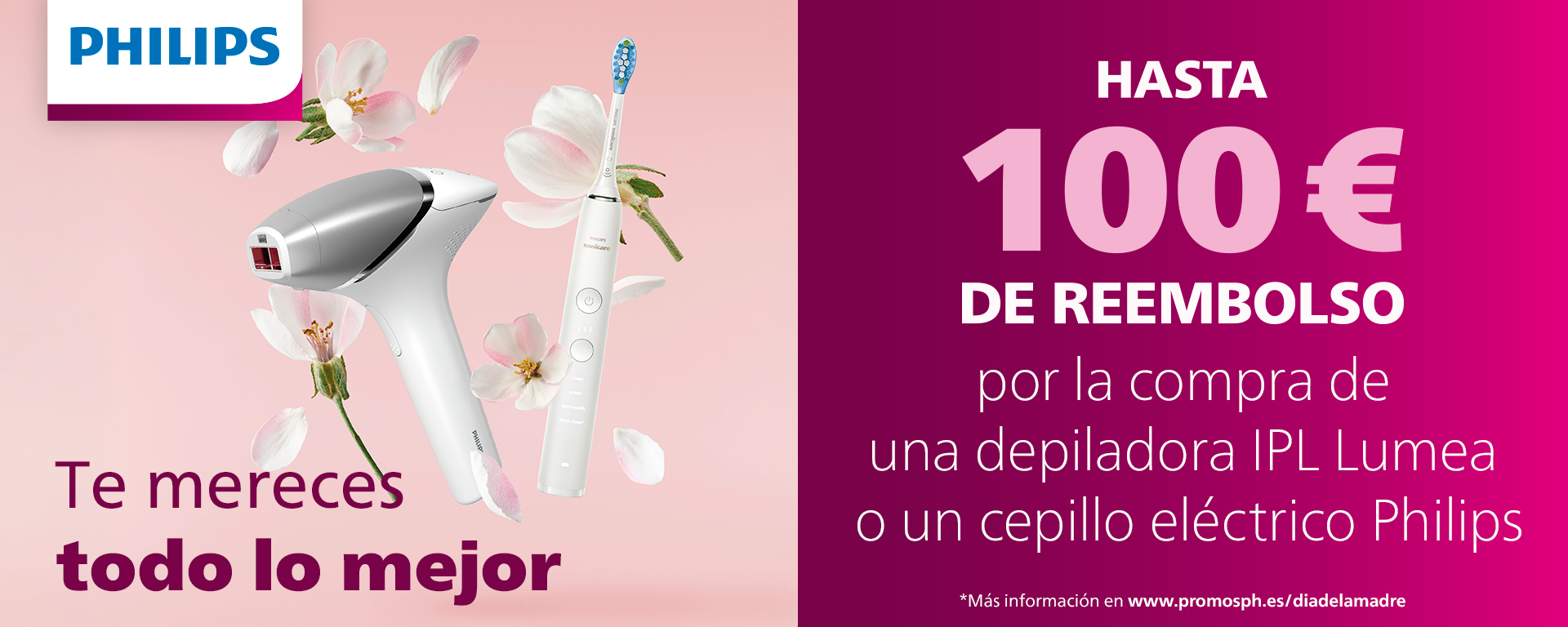 Hasta 100€ de reembolso por la compra de depiladoras y cepillos eléctricos
