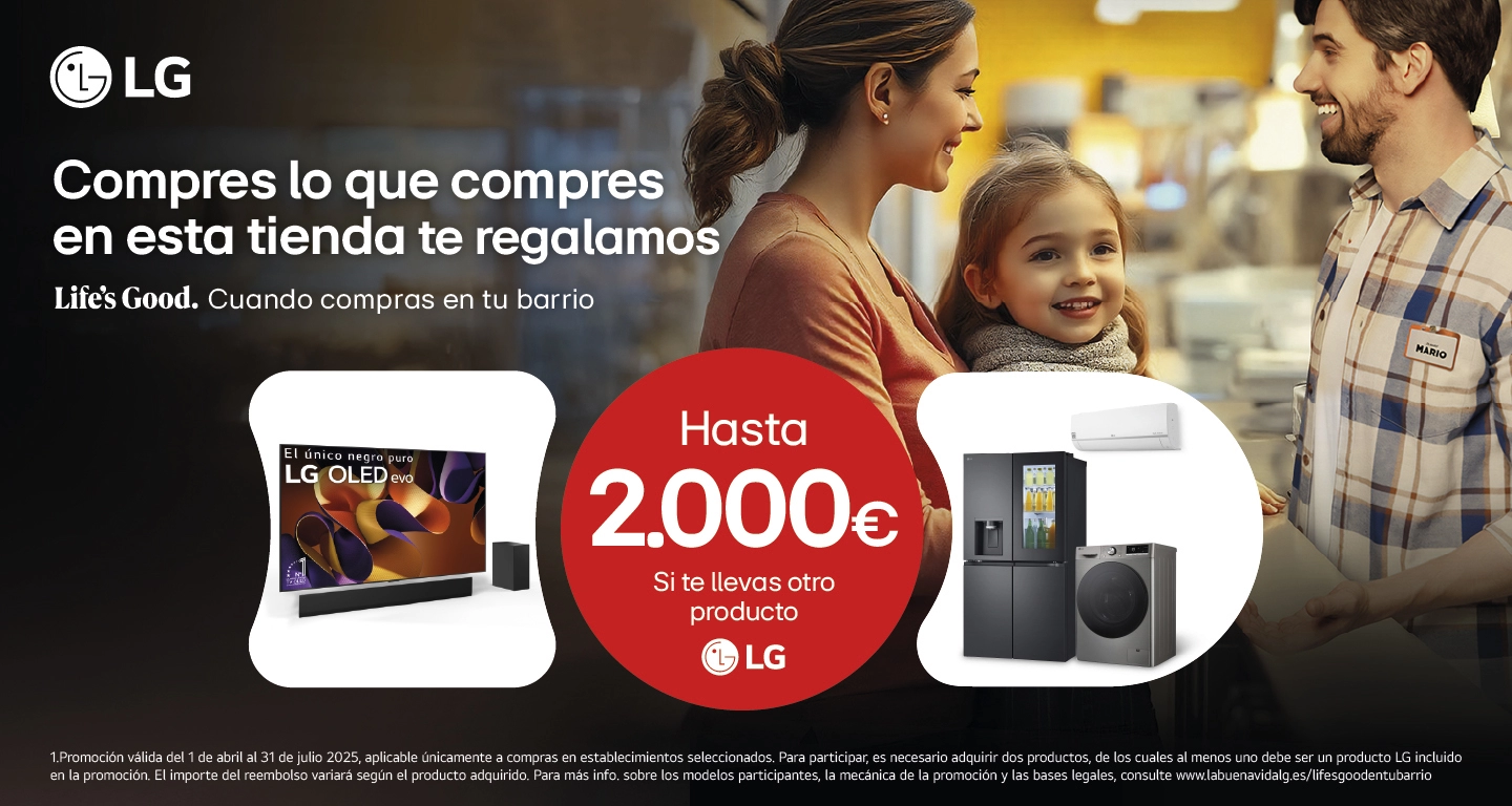 Hasta 2.000€ de regalo en tu barrio
