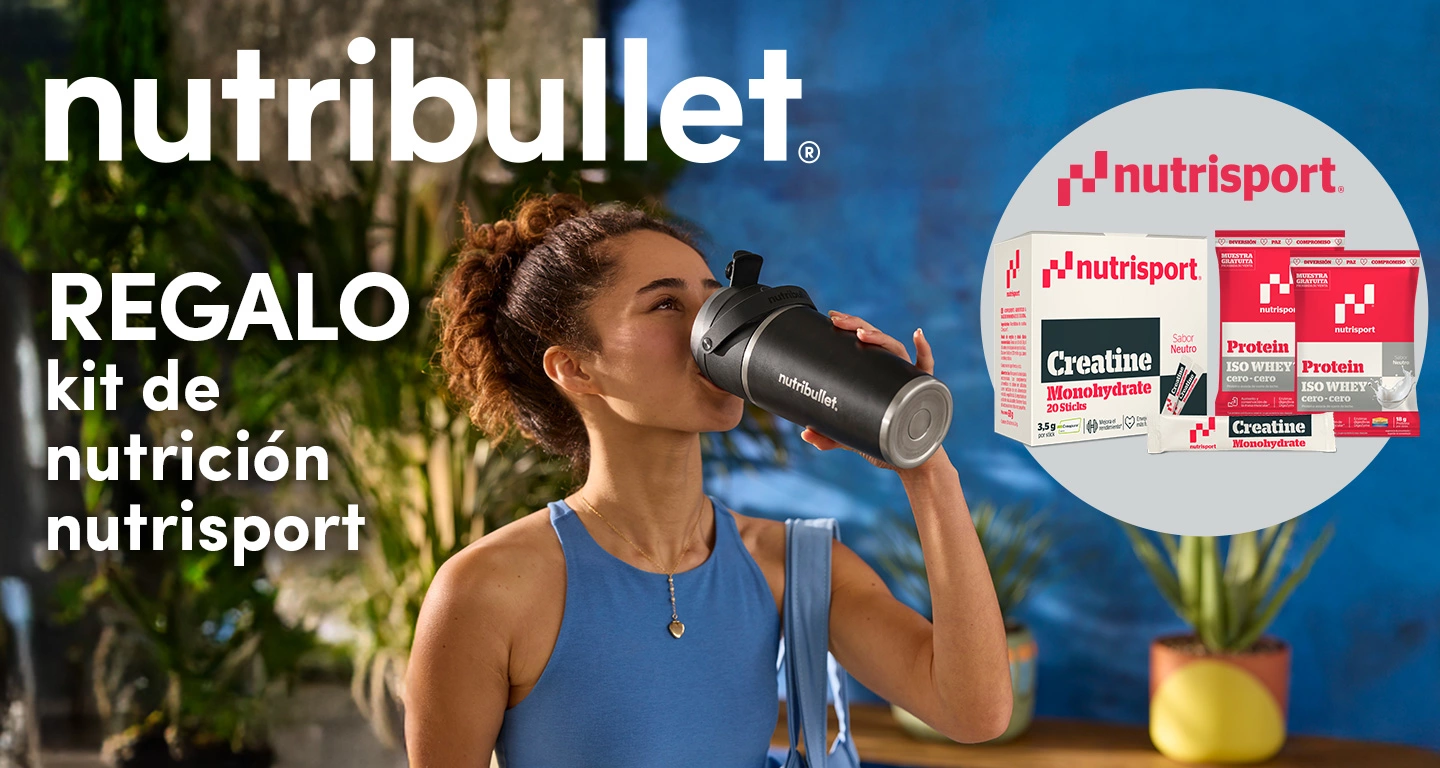 Regalo: Kit de nutrición nutrisport