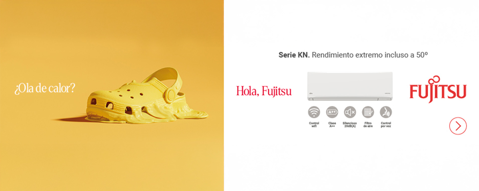 Fujitsu KN con 1 año extra de garantía GRATIS
