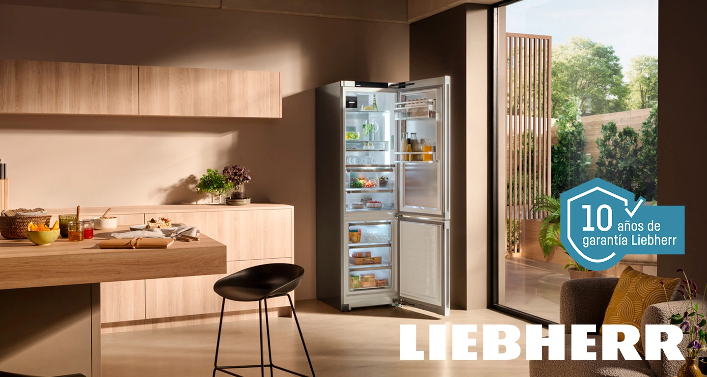 10 Años de garantía Liebherr en todos los electrodomésticos