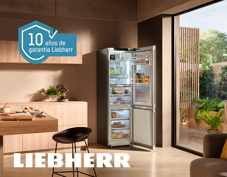 10 Años de garantía Liebherr en todos los electrodomésticos