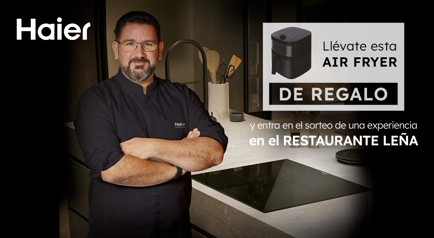 Disfruta cocinando con Haier en Euronics y entra en el sorteo de una experiencia gourmet