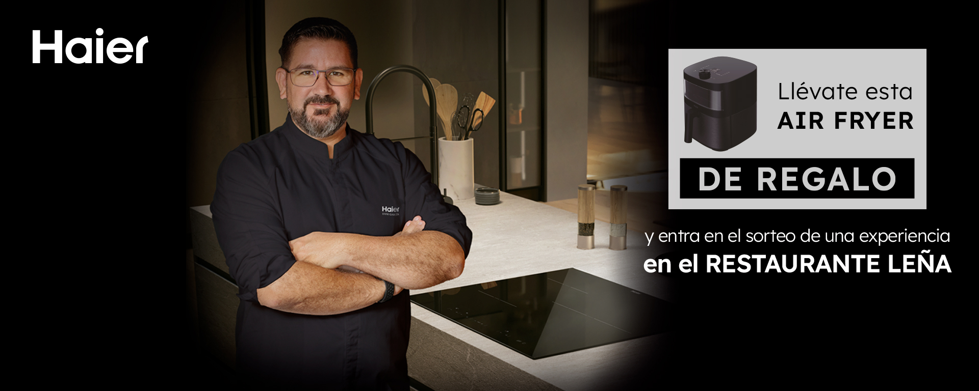 Disfruta cocinando con Haier en Euronics y entra en el sorteo de una experiencia gourmet