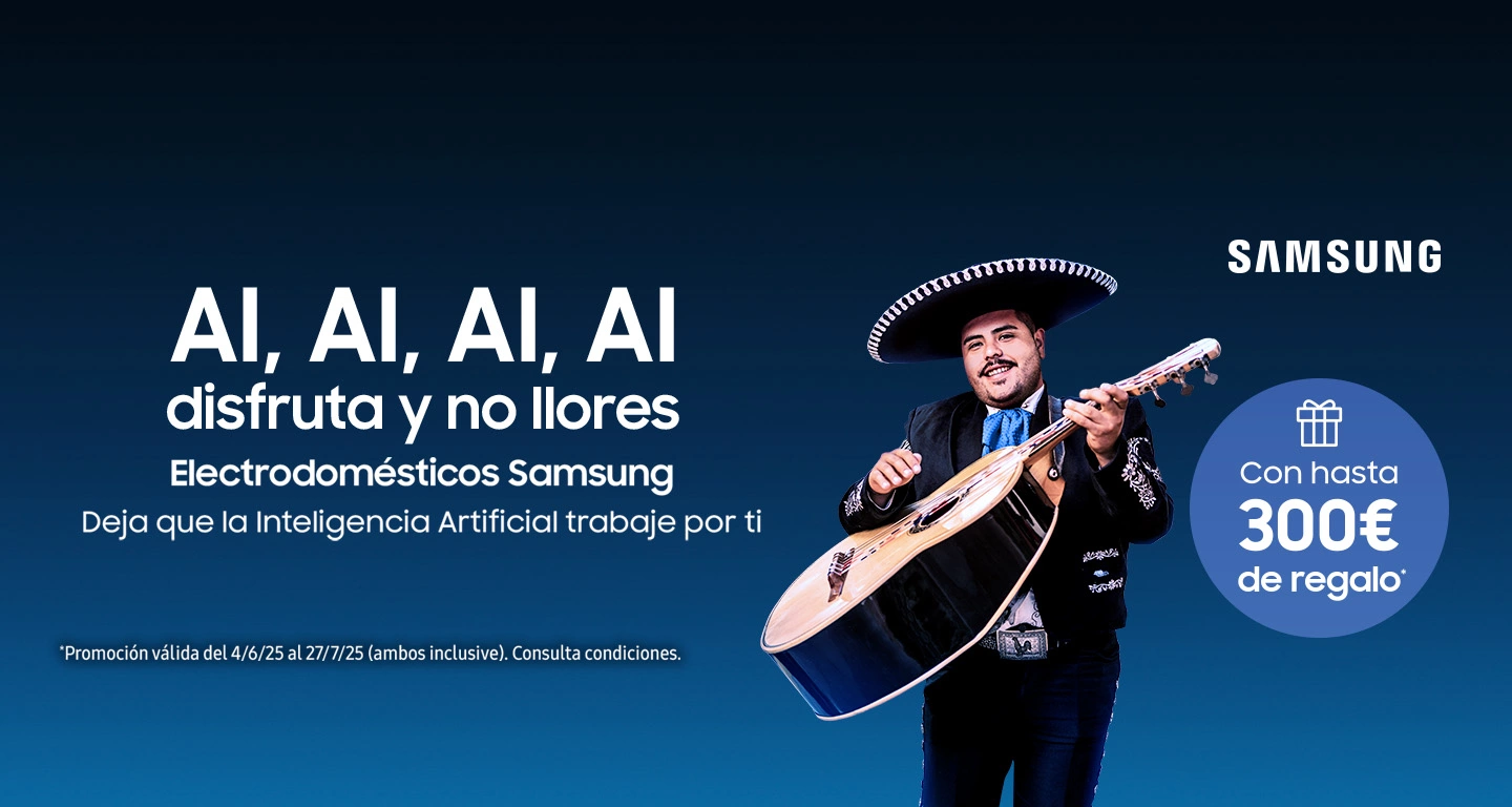 Samsung te devuelve hasta 300 € por renovar tus electrodomésticos en Euronics