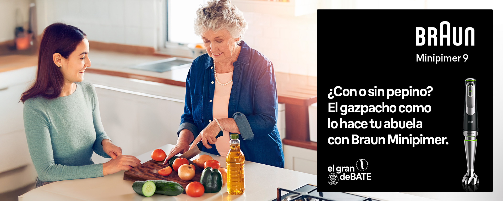 ¿Con o sin pepino? Vota tu gazpacho favorito y gana una Minipimer 