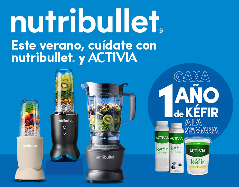 Gana un año de Activia Kéfir con tu Nutribullet