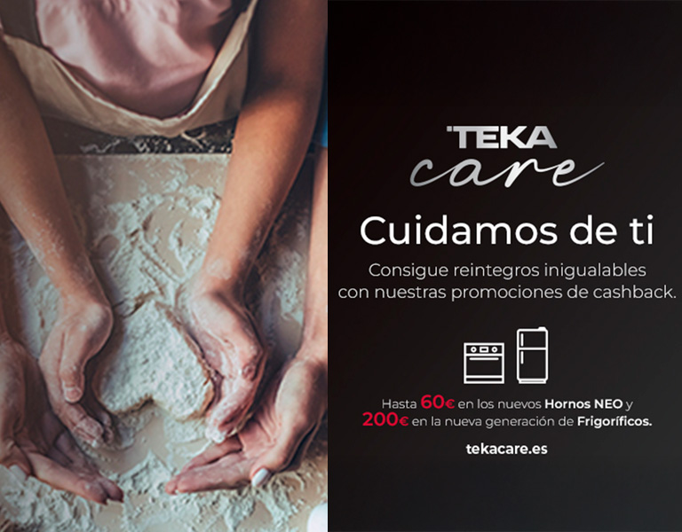 Cocina mejor y ahorra: hasta 200€ de cashback Teka en Euronics