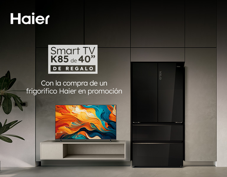 Una Haier Smart TV de regalo con la compra tu frigorífico y vinoteca Haier