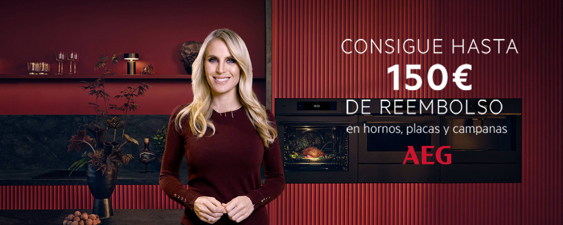 Hazte con AEG y recibe hasta 150€ de reembolso por tu compra en cocción