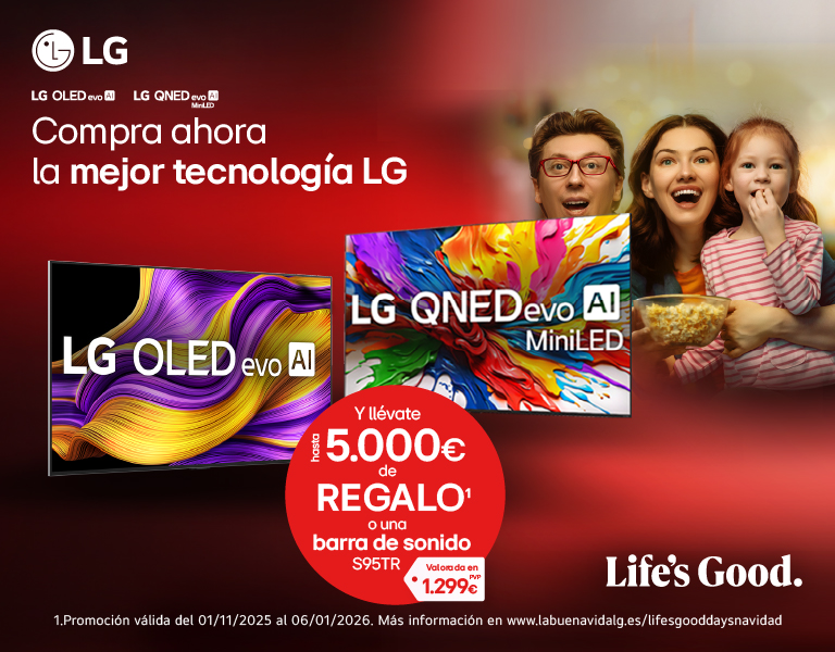 Hasta 5.000€ de regalo del 1 de noviembre al 6 de enero de 2026 