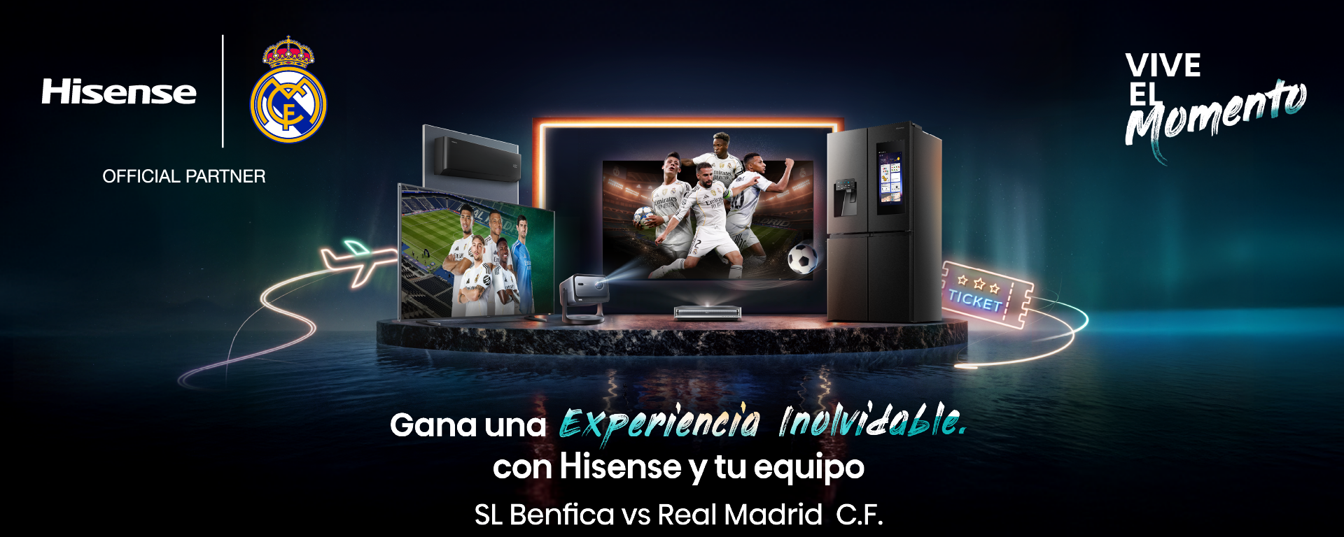 Gana una experiencia inolvidable con Hisense al comprar tu electrodoméstico