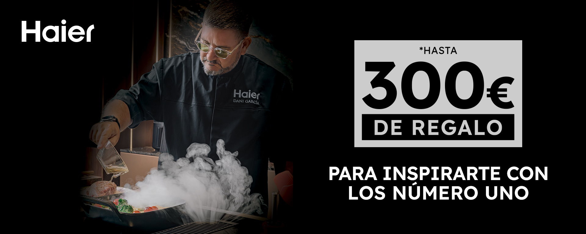 Hasta 300 € de regalo por tus electrodomésticos de cocina Haier
