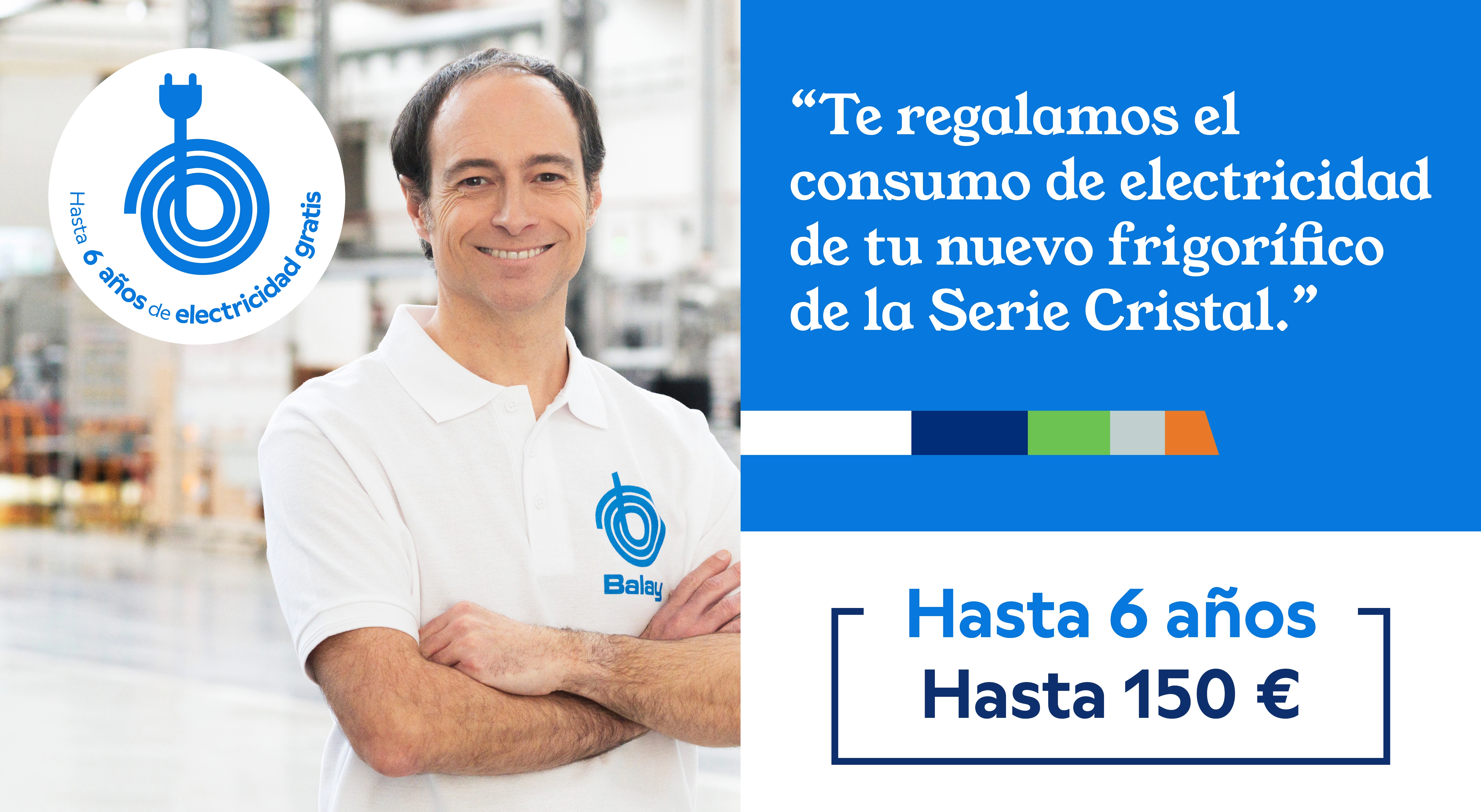 Compra un frigorífico Balay Serie Cristal y consigue hasta 150€ de reembolso