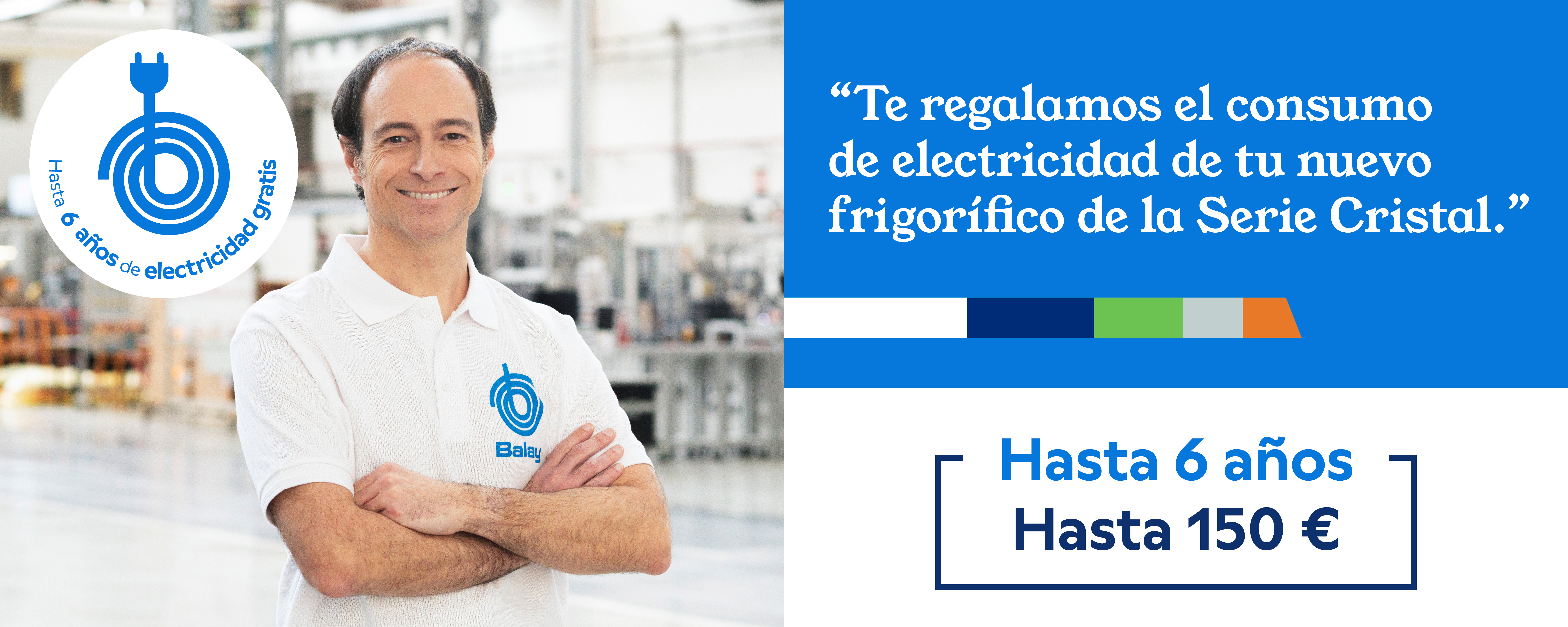 Compra un frigorífico Balay Serie Cristal y consigue hasta 150€ de reembolso