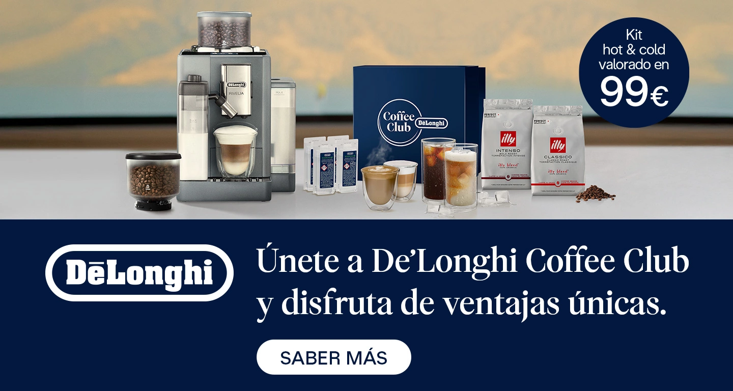 Compra una cafetera De'Longhi y llévate un Kit valorado en 99€   