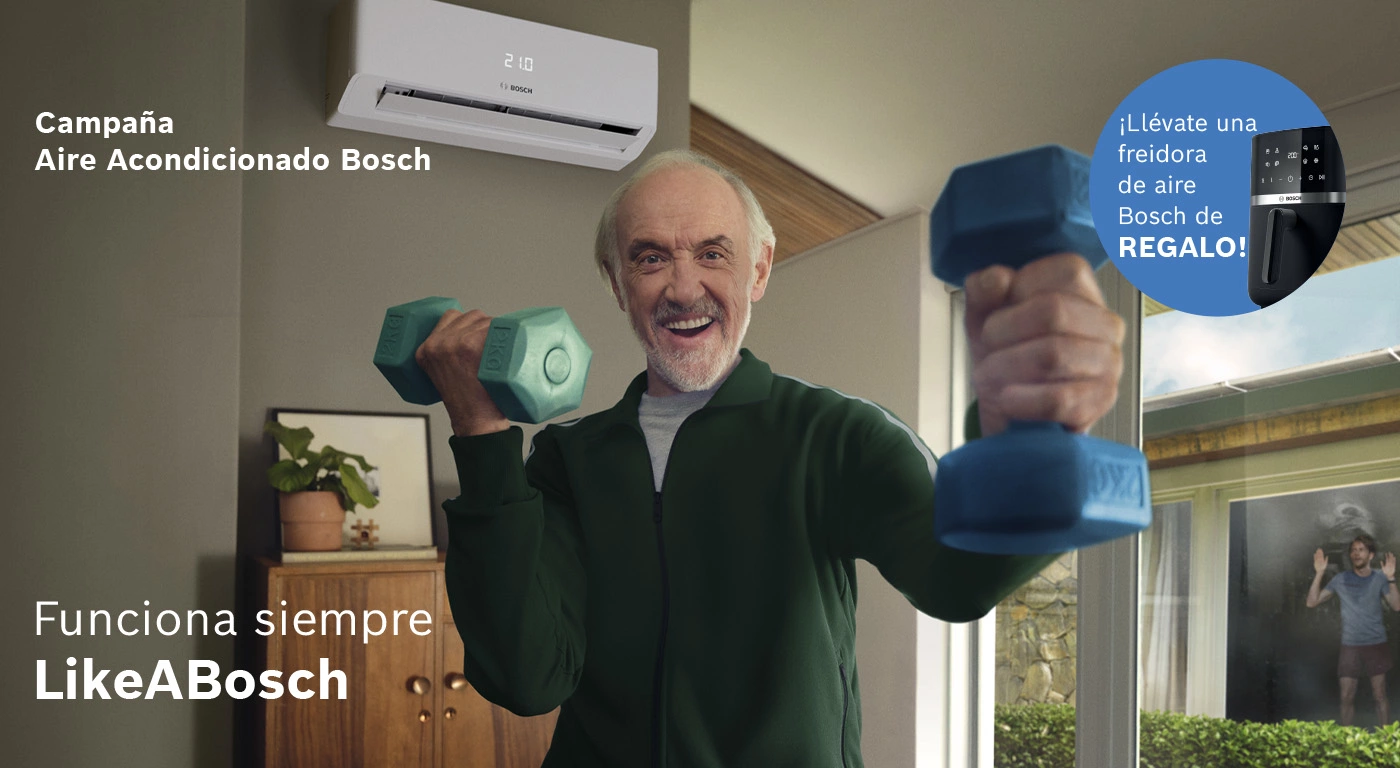 Compra un Aire Acondicionado Bosch y llévate una freidora de aire