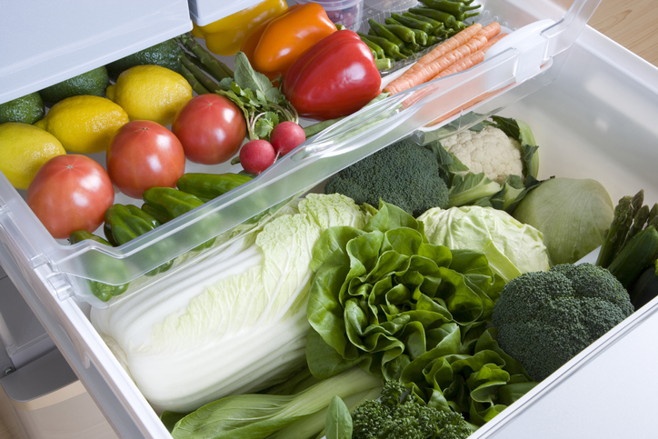 frigorífico cajón verduras