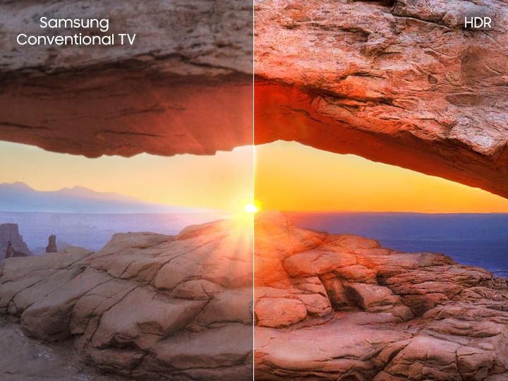 hdr+ televisor Samsung Smart tv